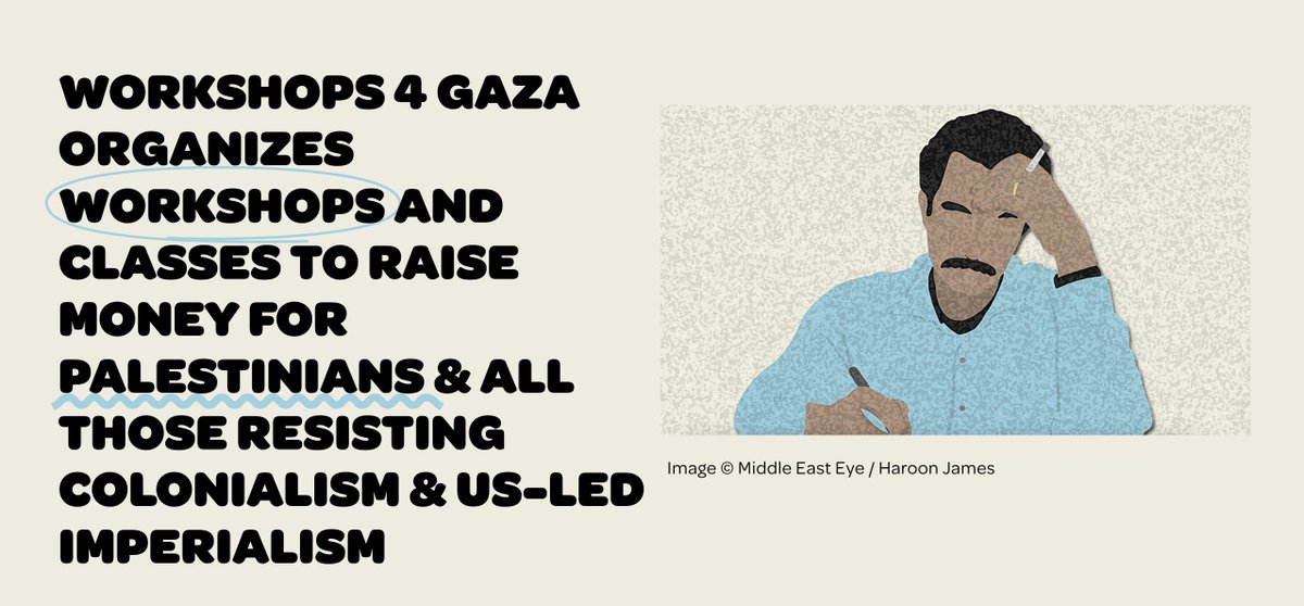 Workshops4Gaza tweet media