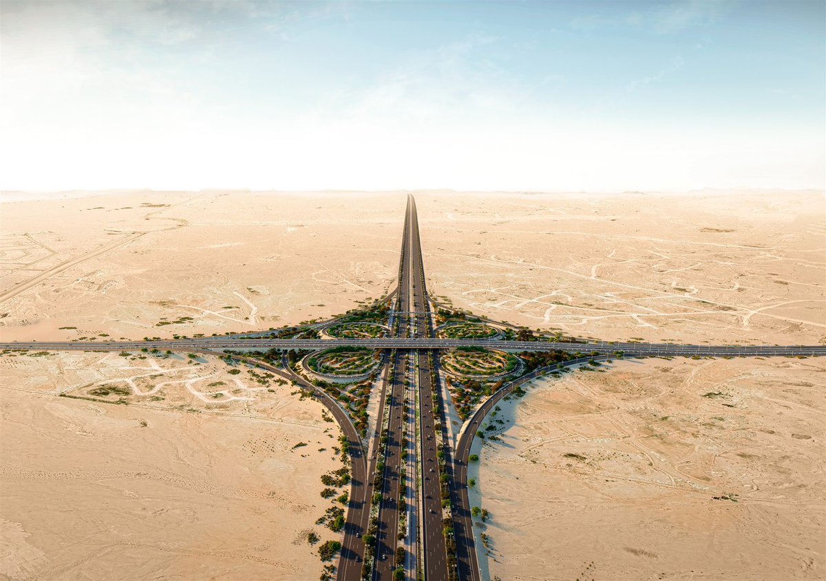 AJELNEWS24's tweet image. رسمياً ..

الهيئة الملكية لمدينة الرياض تعلن وصول نسبة الإنجاز في مشروع الطريق الدائري الجنوبي الثاني في العاصمة الرياض إلى 27% 

- يمتد بطول 56 كم من طريق جدة إلى امتداد طريق الدائري الشرقي .

- طاقة استيعابية تصل إلى 440 ألف مركبة يوميًا.

- يضم 10 تقاطعات رئيسة و32 جسرًا و20