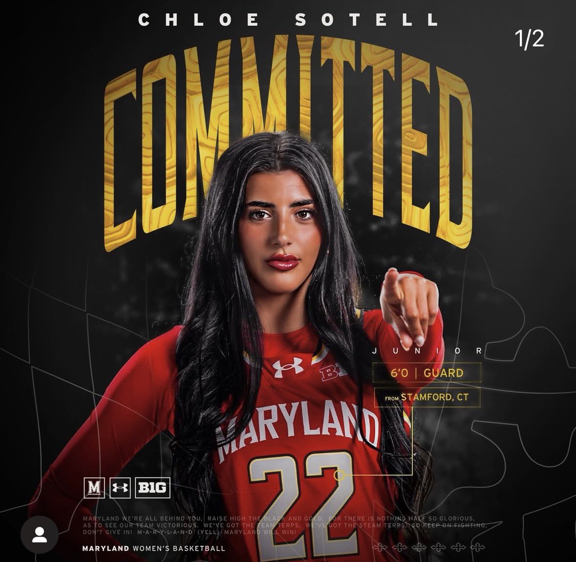 terptalkwbb's tweet photo. BREAKING: BRENDA BOMB 🐢💣

Mizzou transfer Chloe Sotell (6’0 G), signs with @TerpsWBB with two years of eligibility remaining.

Sotell is a much-needed perimeter threat for Maryland (37% 3FG, 5.0 RPG) 🔥

Welcome hoMe to College Park, @ChloeSotell! ❤️🤍🖤💛

#ComePartyWithBrenda https://t.co/5cyTCA3Gga