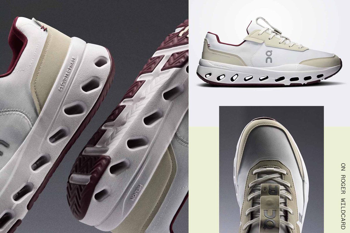 tdnewcomb's tweet photo. On still growing The Roger footwear lineup, both with the recent release of the Pro 3 but also with additional lifestyle models. Get to know The Roger Wildcard, the first with a Cloudtec midsole https://t.co/ojdLqUNMnC https://t.co/SKEwtQ3KVc