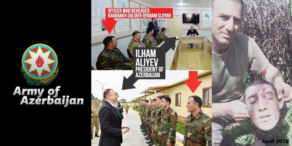 Armenia_Better's tweet photo. #Azerbaijan #Azari soldiers are trained to cut humans h*eads and be rewarded for that
They take pleasure in dismembering humans. They are also rewarded for their actions
Here is the proof https://t.co/2M8Pz87sGC