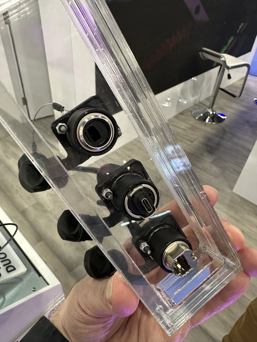 DaleProAudio's tweet photo. The new @NeutrikOfficial Unicorn all-weather models for D series #NABShow https://t.co/xsMZuAPdtI