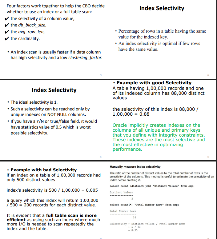 Ayushm74's tweet image. Your database has a secret weapon called "Index Selectivity" 🎯

Good selectivity (0.88) = index is your best friend ✅
Bad selectivity (0.005) = index makes things WORSE ❌

Most devs index everything. Big mistake 
Here's what you need to know 👇

#SQL #Database