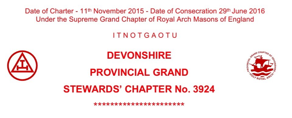 HraTrinity2595's tweet image. On Friday 24th April 2026 @HraTrinity2595 are off visiting  Devonshire Provincial Grand Stewards Chapter No.3924 for their April convocation at Newton Abbot Masonic Hall.#newtonabbot #devon 
Looking forward to a great evening with our Companions. 
See you there 👀. @DevonMasons