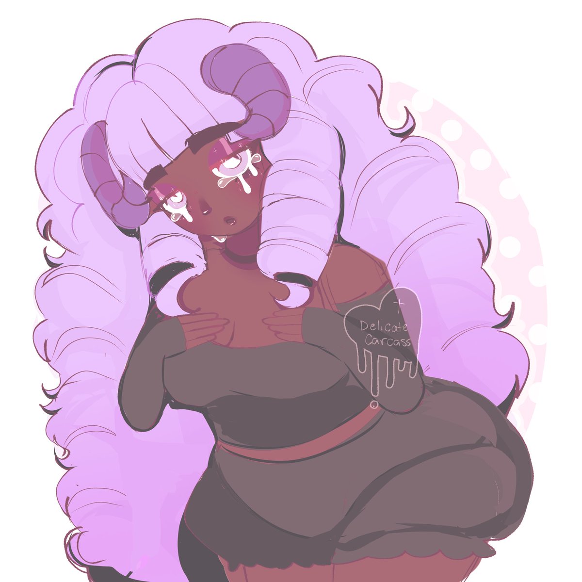 delicatecarcass's tweet photo. Art trade with @tentacooll https://t.co/3OQ4VNvmQt