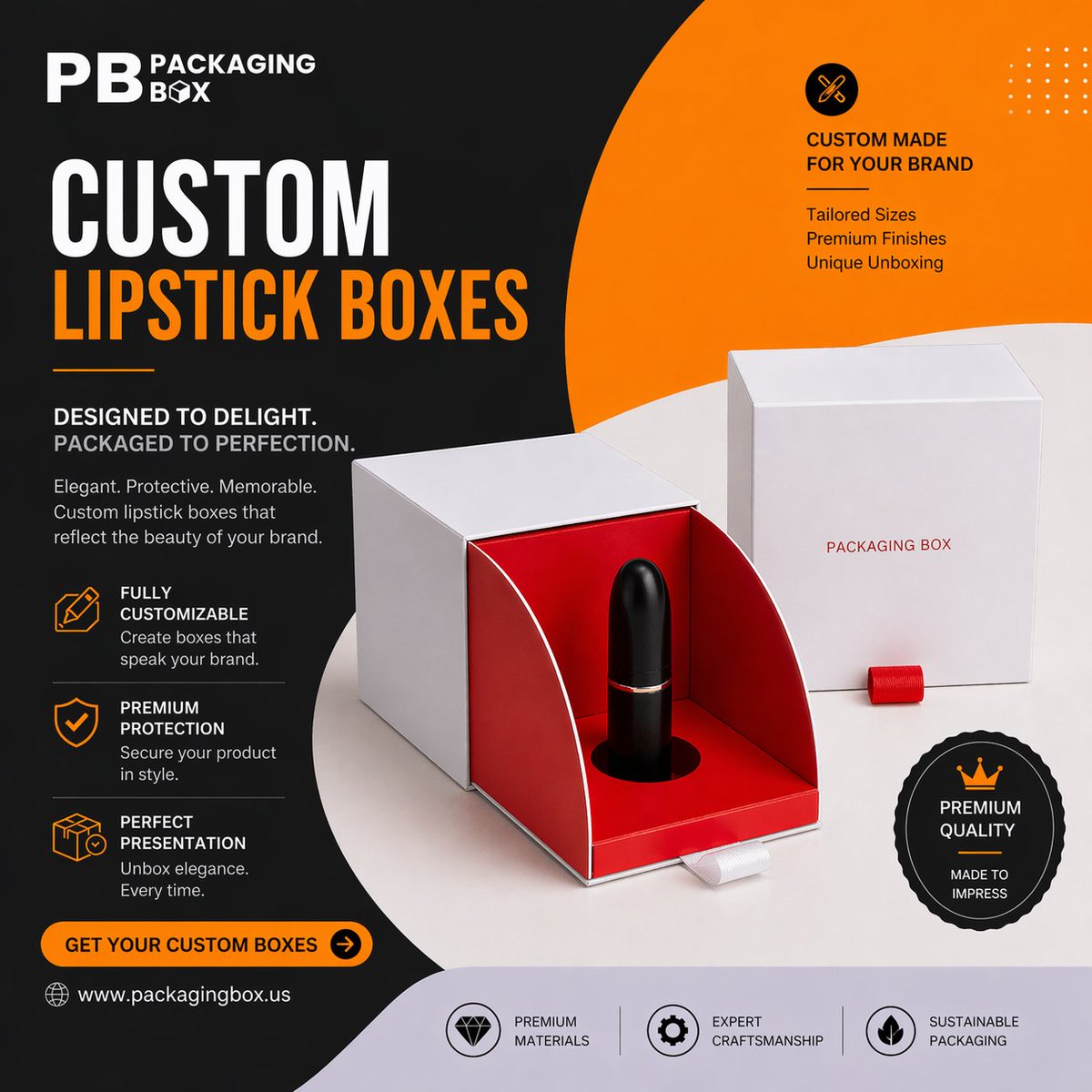 Packagingbox_us's tweet image. Custom lipstick boxes that sell your product before it’s opened 💄
High-quality, stylish &amp;amp; fully customisable!
📩 sales@packagingbox.us
📞 +1 (424) 240-5630
🌐 packagingbox.us

#Packaging #Lipstick #CustomBoxes