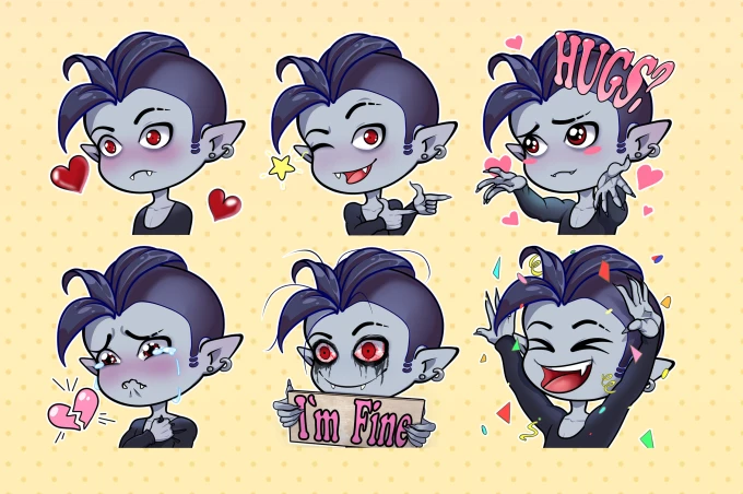 Henry281012's tweet image. Hi family  commission done for my sweet client  Here is a part of the overlay ! Hope you'll love the work and animation 
#logos #LogoDesign #ArtistOnTwitter