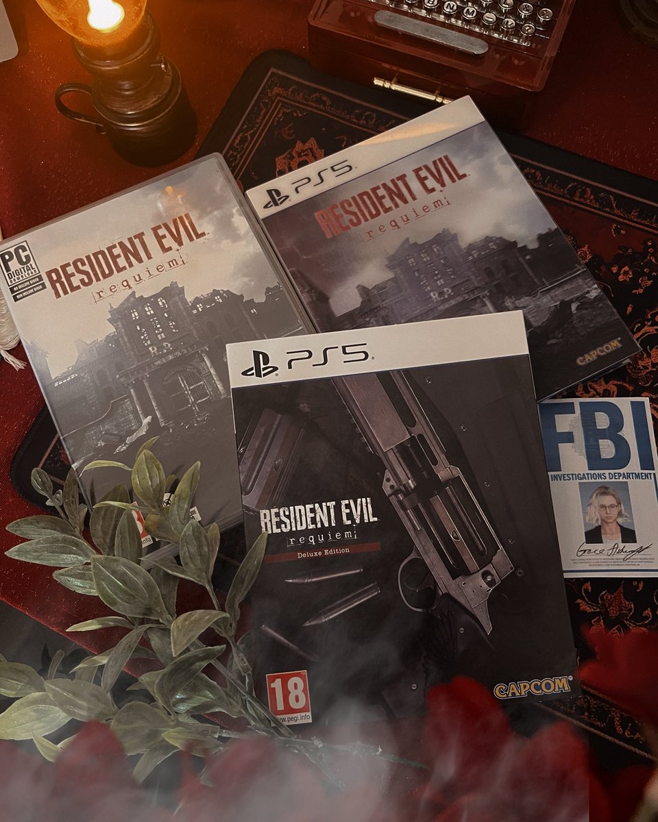 Miss__Melissou's tweet image. Resident Evil Requiem 🖤🧟‍♀️

#rebhfun #residentevilrequiem #collection