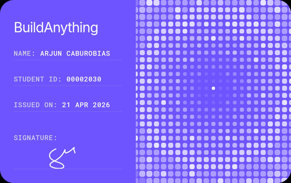 Arjun Caburobias tweet media