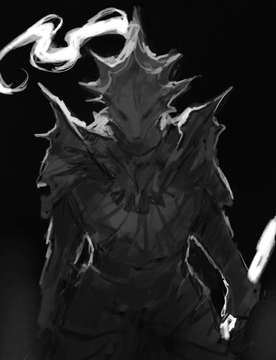 20 minute Ornstein sketch
#darksouls