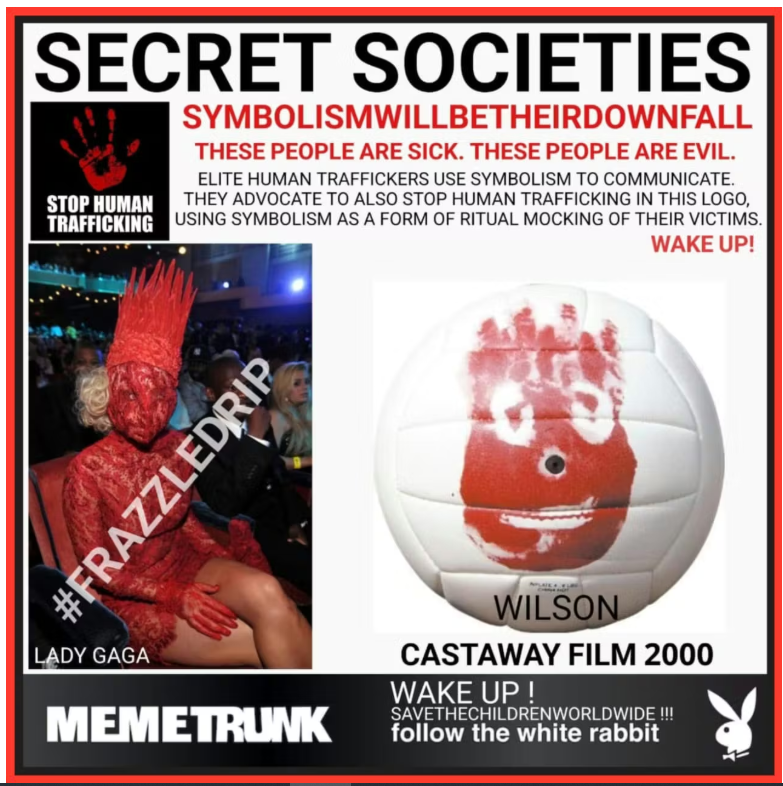 dicummin1996's tweet photo. @WWG1WGADean1776 @Divinedirtclod @tampathalyn17 @3whUdFZab820806 @CharlesDeWaege1 @QURWJb7nTY85630 @X Symbolism WILL BE THEIR DOWNFALL!!!

#SaveTheChildrenWorldWide
#FightForOurChildren
#WakeUP https://t.co/1Ee7kGH6Pp