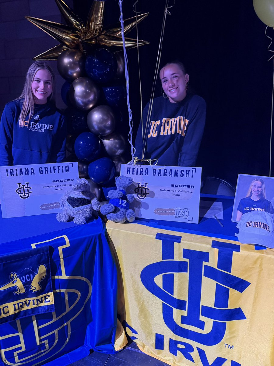 KeiraBaranski's tweet image. Signing Day at Mater Dei Catholic last night with Iri

#signingday #mdcrusaders #classof2026 #collegiatesoccer