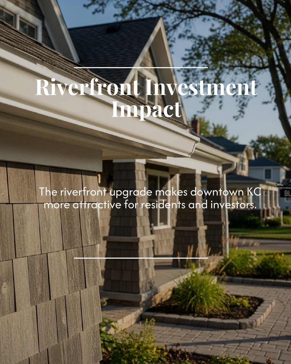 JasonDeLon34788's tweet image. Riverfront investment and the streetcar boost downtown Kansas City living, walkable neighborhoods and new options are setting fresh benchmarks for sellers. Which shift matters most to you?

#KansasCityRealEstate #KansasCity #NewConstruction  #HeartlandHomesKC