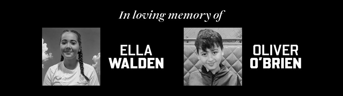 All four corners of The Hawthorns stand and applaud in memory of youngsters Ella Walden and Oliver O'Brien.

Forever in our hearts. 🫶

💙🤍 0-0 🐝 | (13')