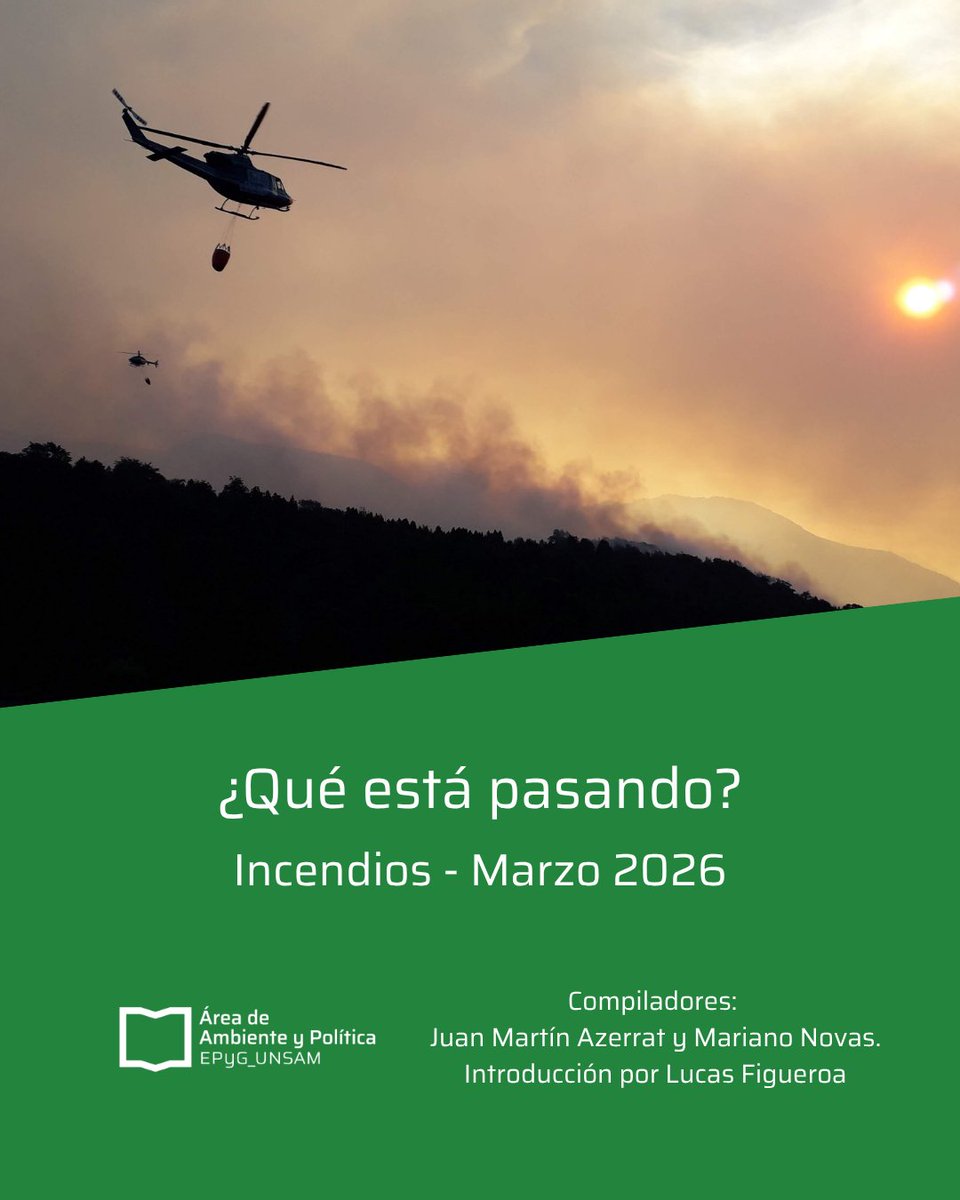 Área de Ambiente y Política - UNSAM tweet media