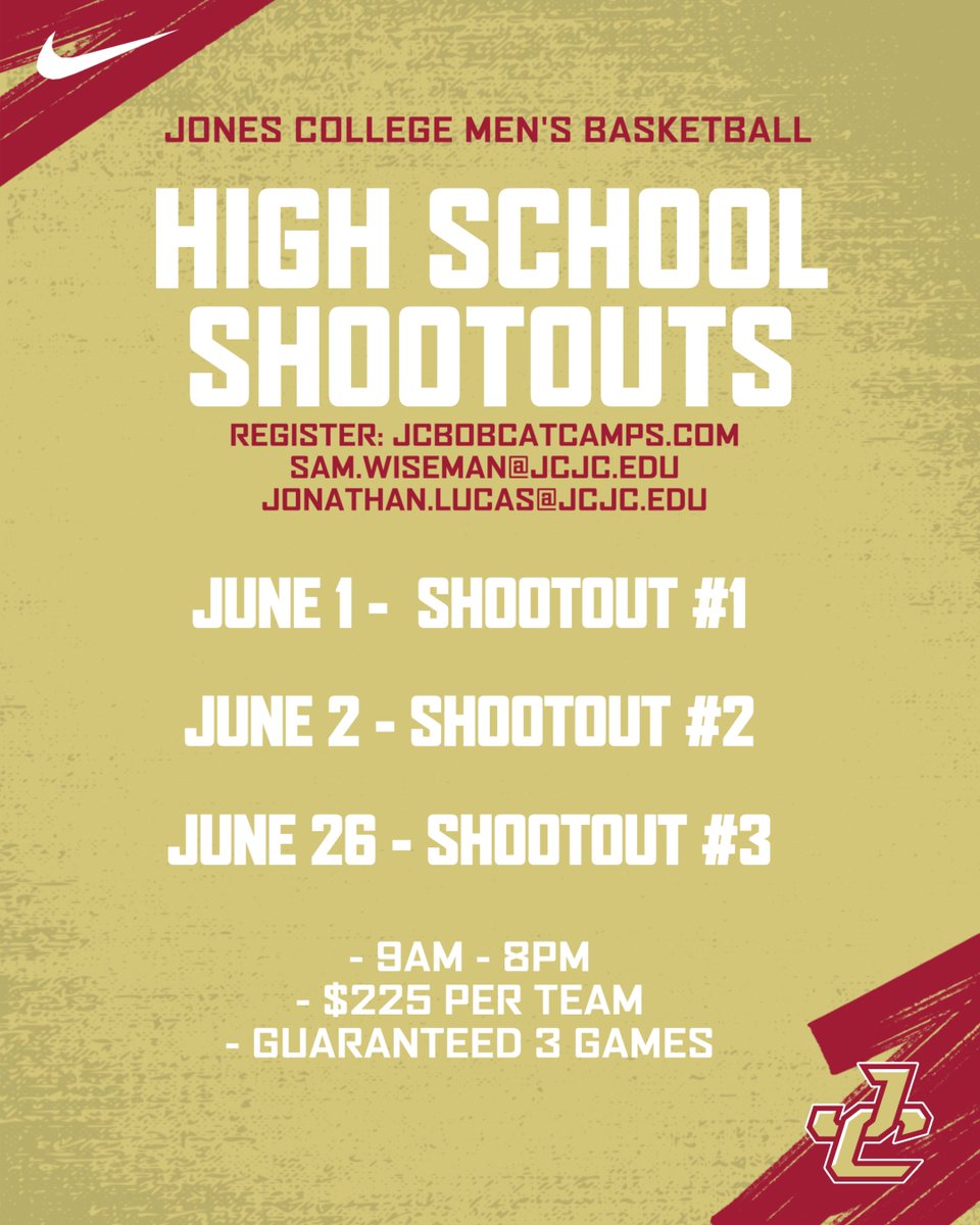 Jones Men’s Basketball tweet media