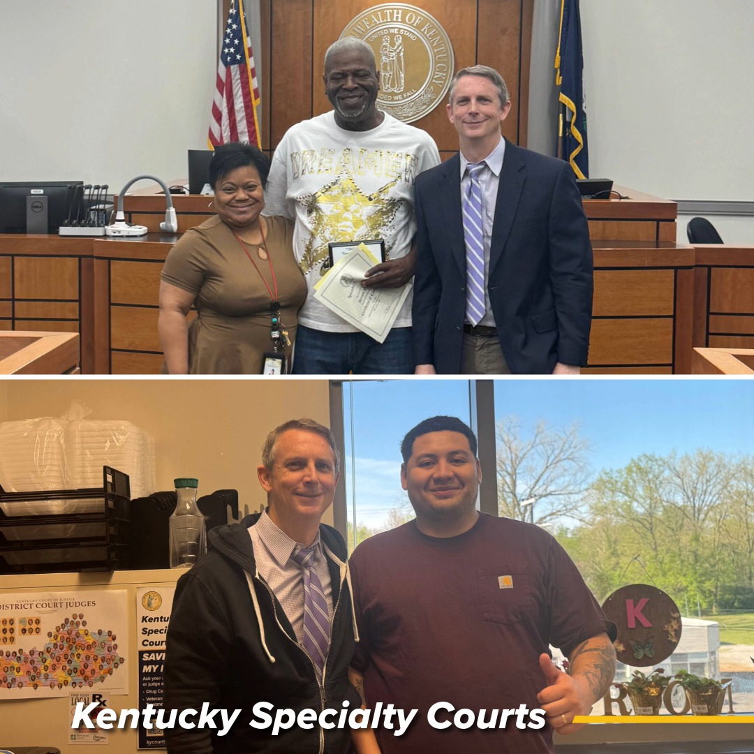 kentuckycourts's tweet image. 🎓 Specialty Courts in Christian County celebrate veterans achieving new beginnings! Learn more about Kentucky's treatment courts at kcoj.info/SpecialtyCourts #Recovery #RecoveryIsPossible #SupportVeterans