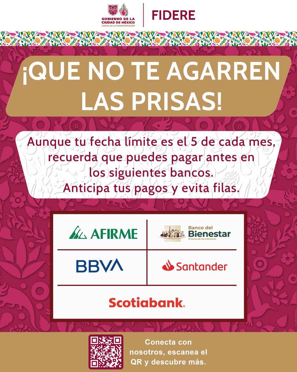 Fideicomiso de Recuperación Crediticia de la CDMX tweet media