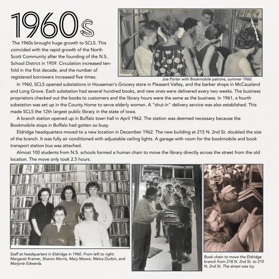 Discover the untold stories of the Scott County Library System! Our librarian Christine Barth has crafted an incredible book detailing its history from 1947 to 2019. View the ebook here: archive.org/details/histor… or check out a hardcopy at your local branch.