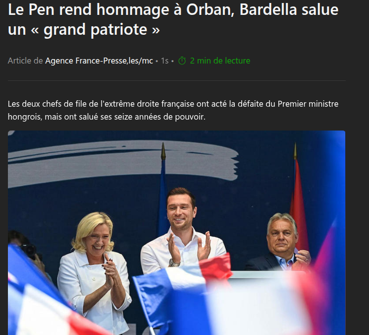 MadGui1902's tweet image. Les collabos ils retournent plus vite leurs veste que leurs slip c'est même cela qu'on les reconnait !
dis moi qui te et tu soutiens je te dirais qui tu es
Combien de temps les @bfmtv,@cnews etc vont-ils proteger et soutenir ce #RN qui vend son cul et la France au plus offrant?