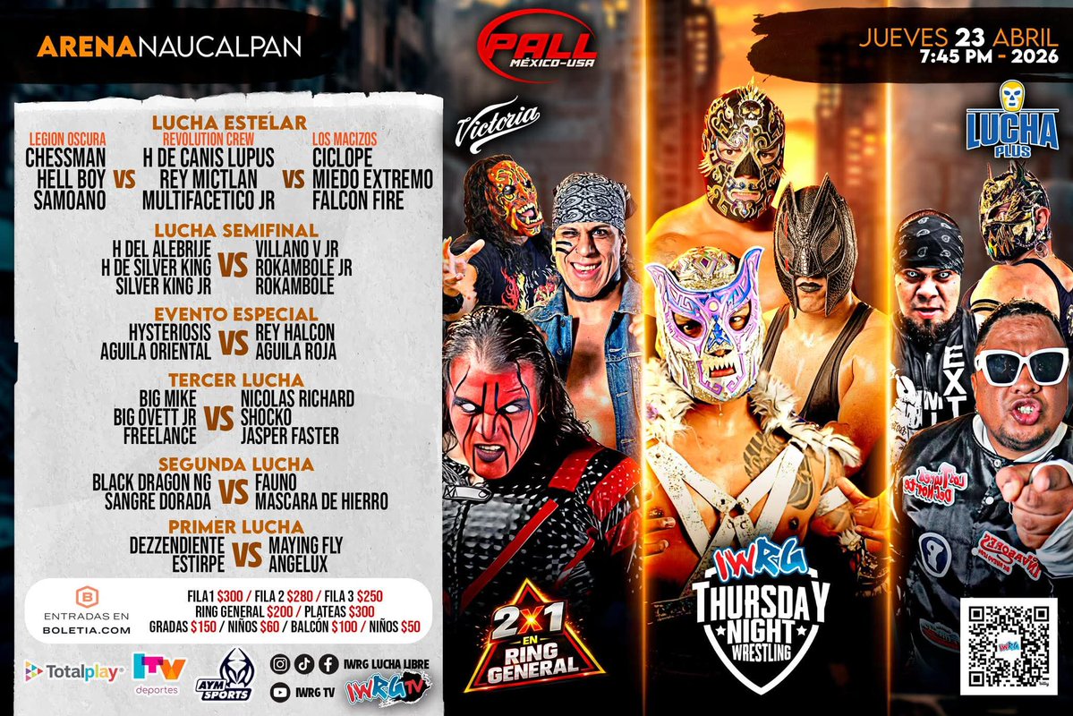 IWRG Lucha Libre tweet media