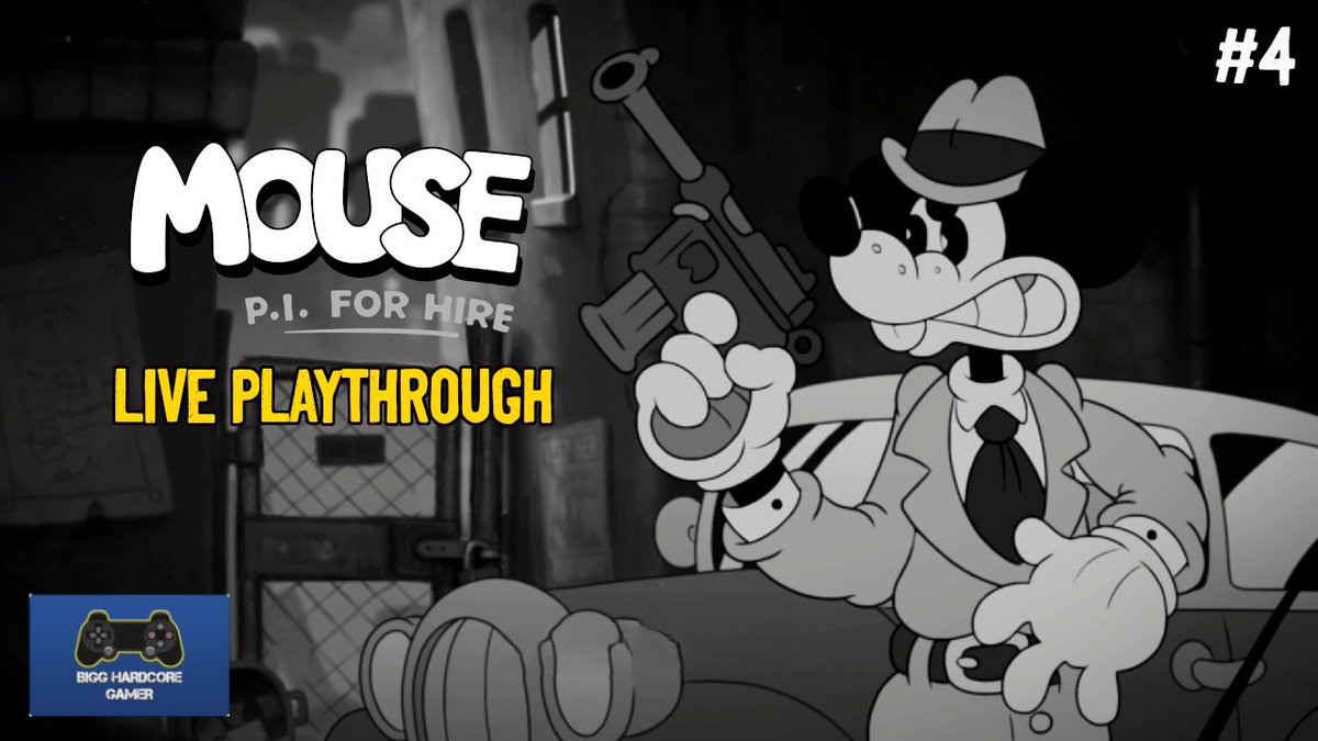 biggiehardcore's tweet image. #mousepiforhire #Fumigames #steam
I'm about to go live, continuing my Mouse P.I. For Hire playthrough.  Come join the stream: youtube.com/live/zrI-ycJpj…