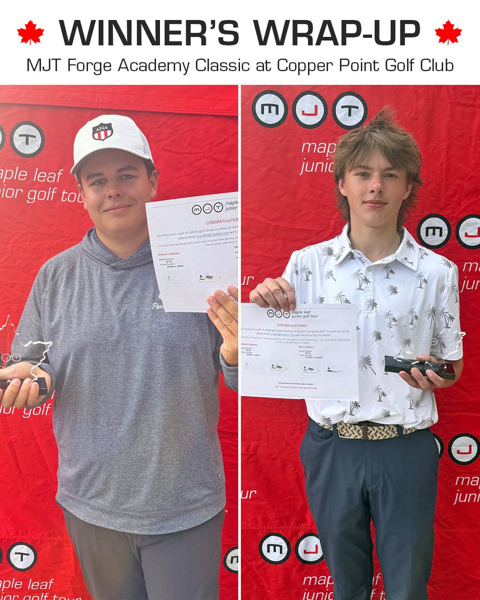Maple Leaf Junior Golf Tour (MJT) tweet media
