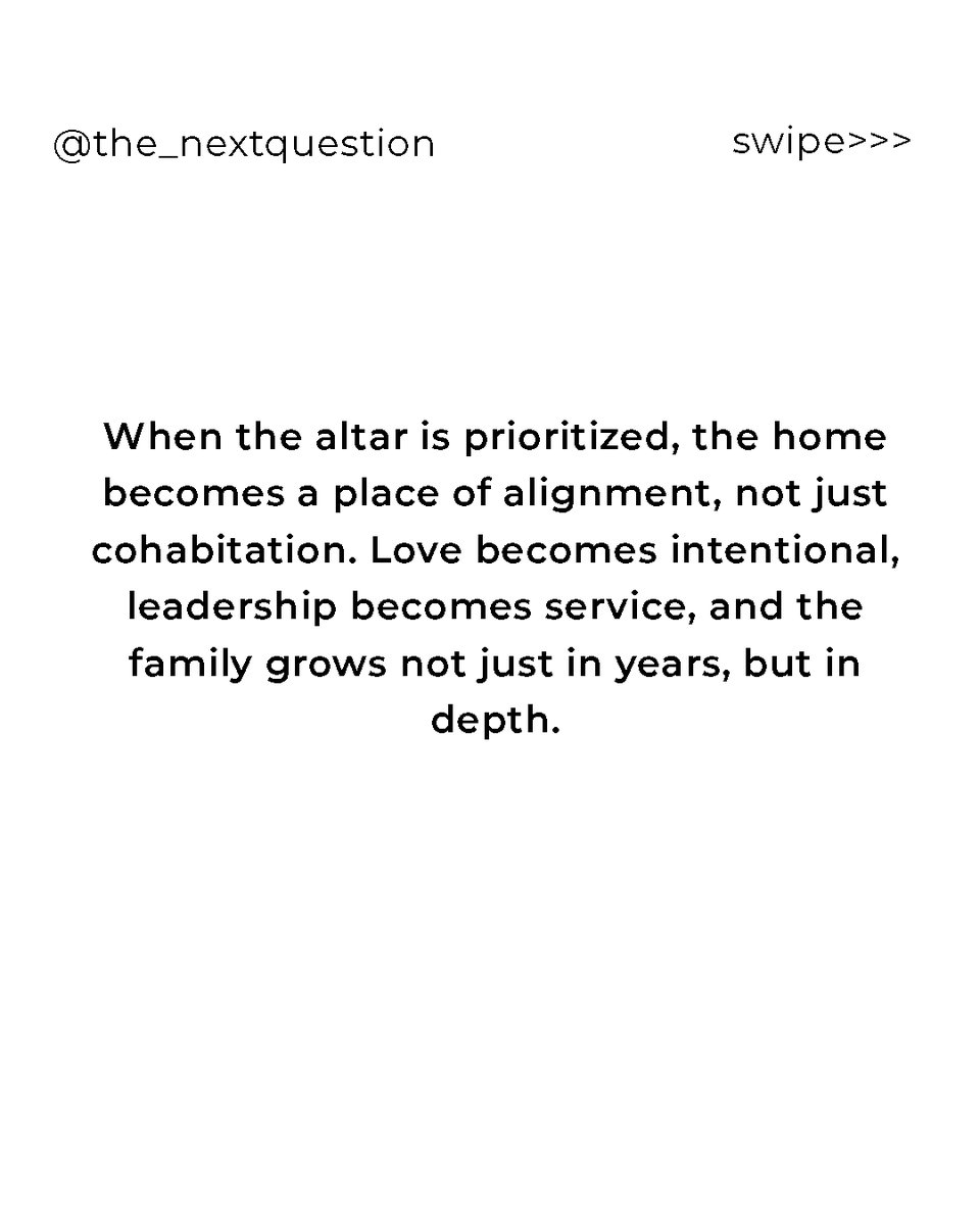 SessiKuju's tweet image. ARE WE ACTIVELY BUILDING A SPIRITUAL SAFE HARBOUR FOR OUR FAMILY, OR WE ARE JUST HOPING OUR HOME SURVIVES THE STORM BY ACCIDENT 

#letstalk #godlyrelationship #purposedrivenlove #nextquestion
#kingdommarriage