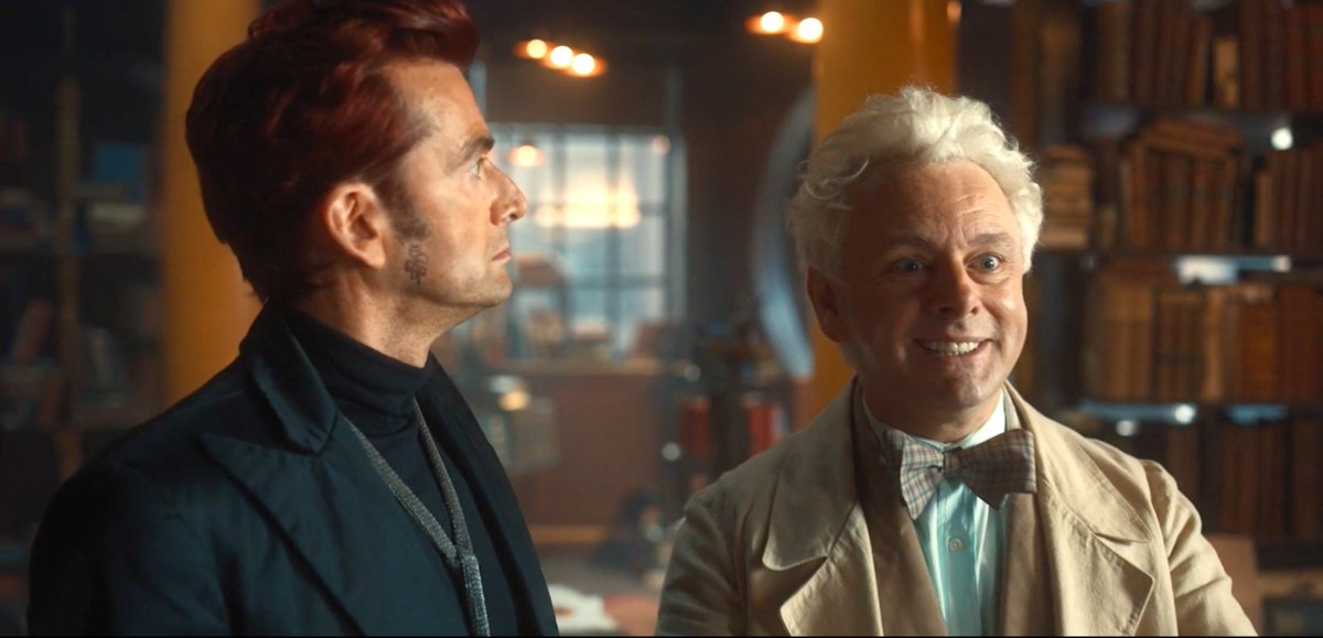 Kay *back on my Aziraphale defending crusade ⚔️* tweet media