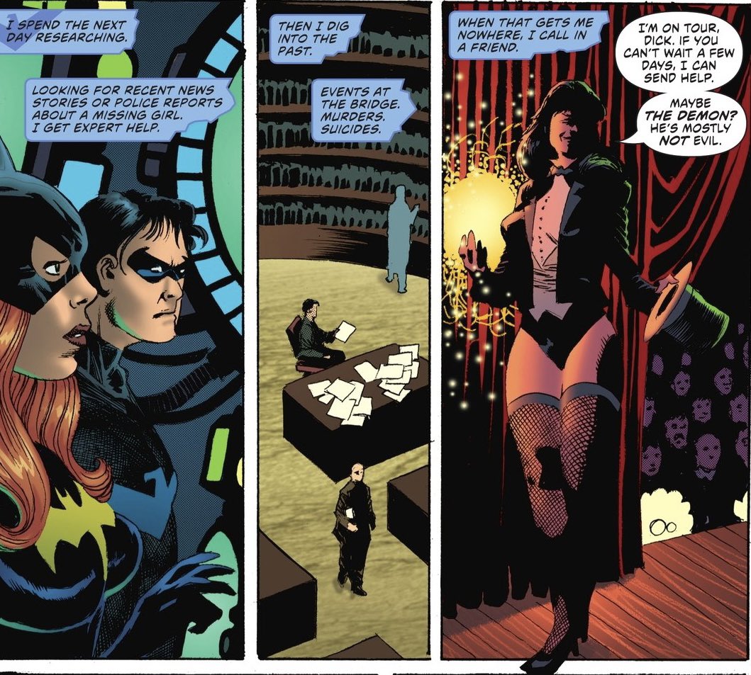 Zatanna & Constantine tweet media