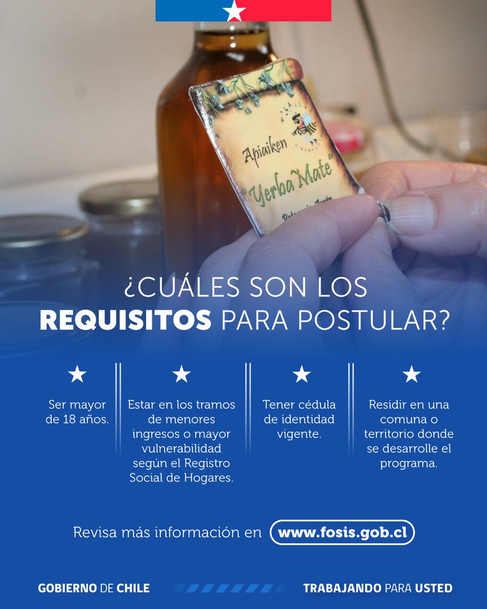 FOSIS_Valpo's tweet photo. ¿Quieres hacer crecer tu negocio?
Postula a los programas de emprendimiento FOSIS
Capacitación, asesoría y financiamiento con #EmprendamosFOSIS2026, podrás dar un salto en tu negocio, abriendo nuevas oportunidades para el desarrollo de tu emprendimiento
👉 https://t.co/i5ZUezBAL7 https://t.co/Kv0M94tvVv