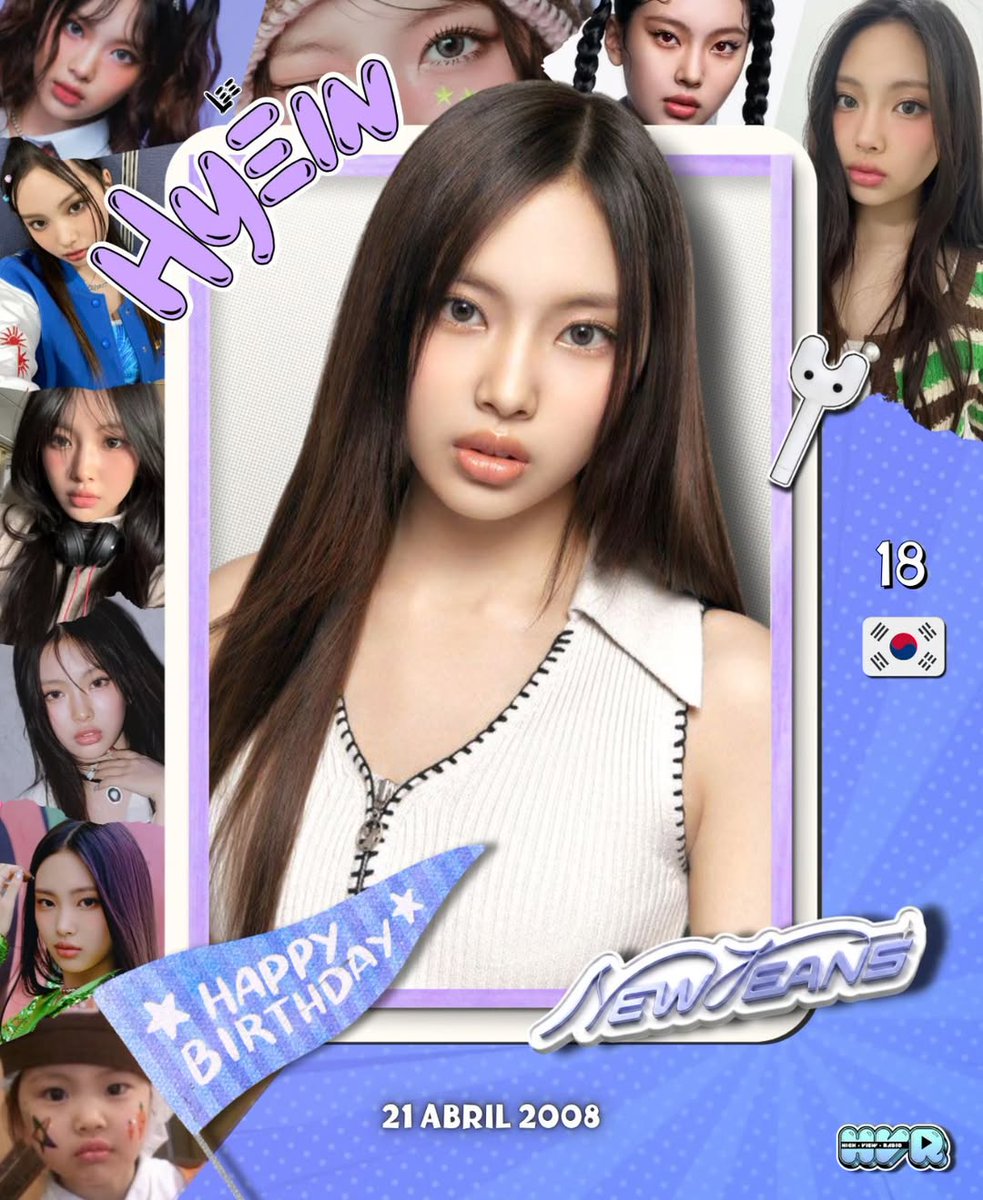 ThomCardenas's tweet image. April 21, 2026
Happy Birthday Hyein 🥳🥳🥳🥳🎉🎉🎉🎉

#Hyein #KPOP #NEWJEANS #HappyBirthdayHyein #HappyHyeinDay #HAPPYBIRTHDAY #BIRTHDAY @NewJeans_ADOR