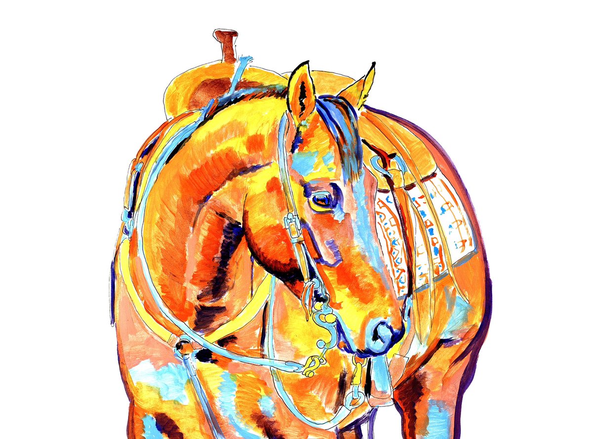 messengerart's tweet image. “Navajo”  18 x 24 inch ink and acrylic on paper. 
Available here or on my website.

#painting #paintings #horses #equestrian #horseart 

equineartiststevemessenger.com