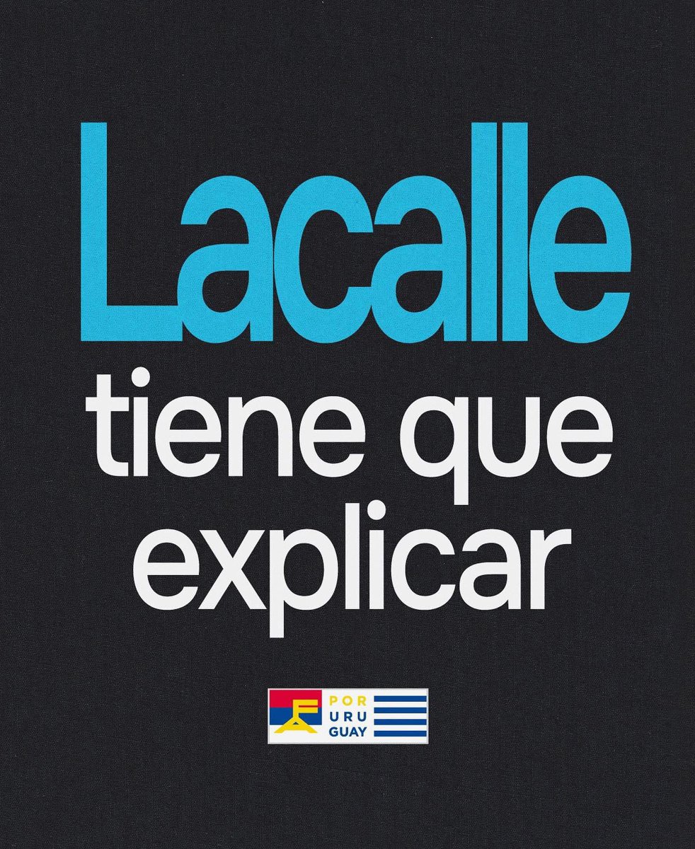 <a href="/OPINEMOSHOY/">OPINEMOSHOY™</a> Si supieras que el salario del Presidente en Uruguay, es votado por la A.G. y se hace previo a las elecciones nacionales, no pudiéndose modificar.
