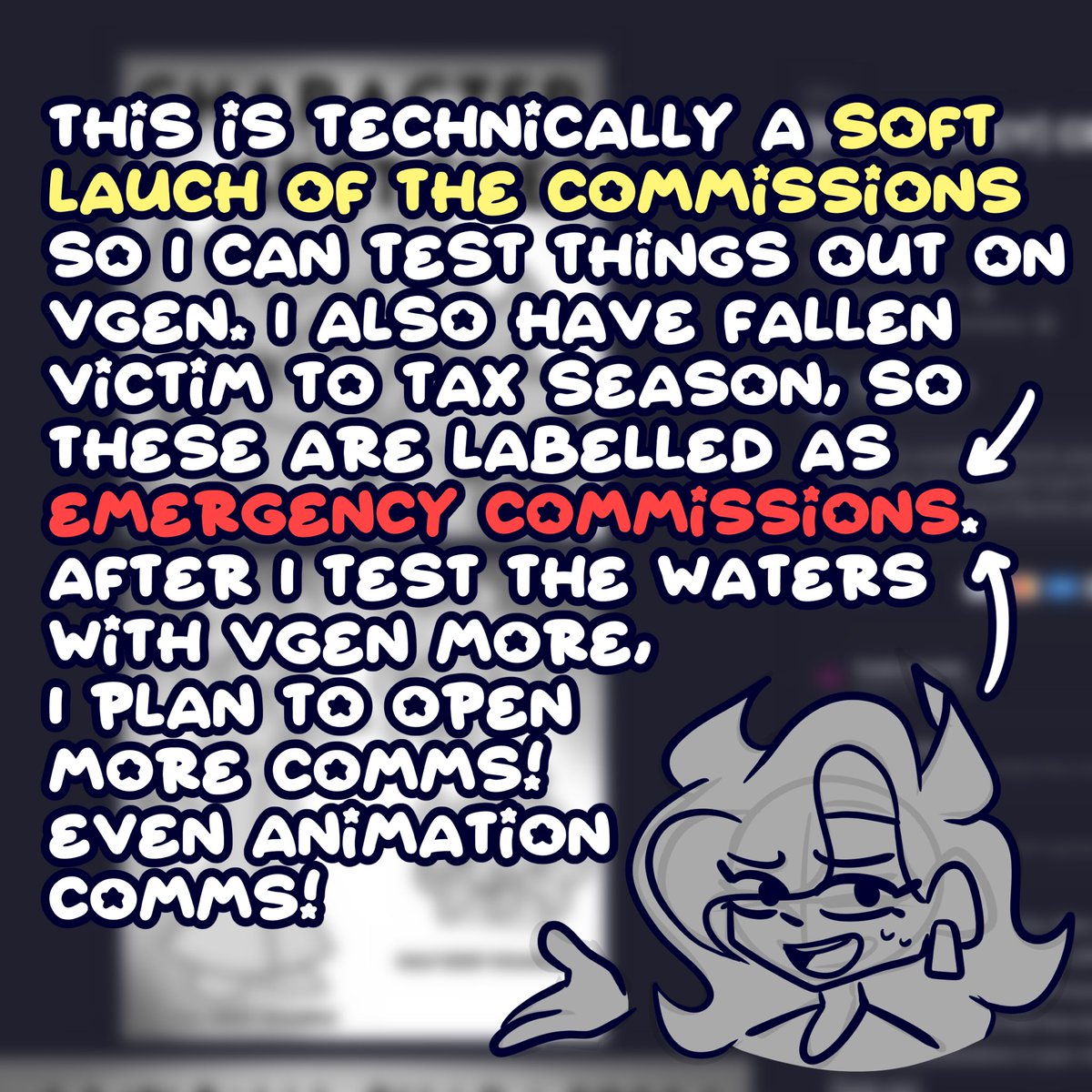 AbnormalChaos's tweet image. [EMERGENCY COMMISSIONS] Sketch Comms are now available as a soft launch to my VGen store! Please consider grabbing one! 💕
#art #artcommissions #vgen #opencommissions #sketch #illustration