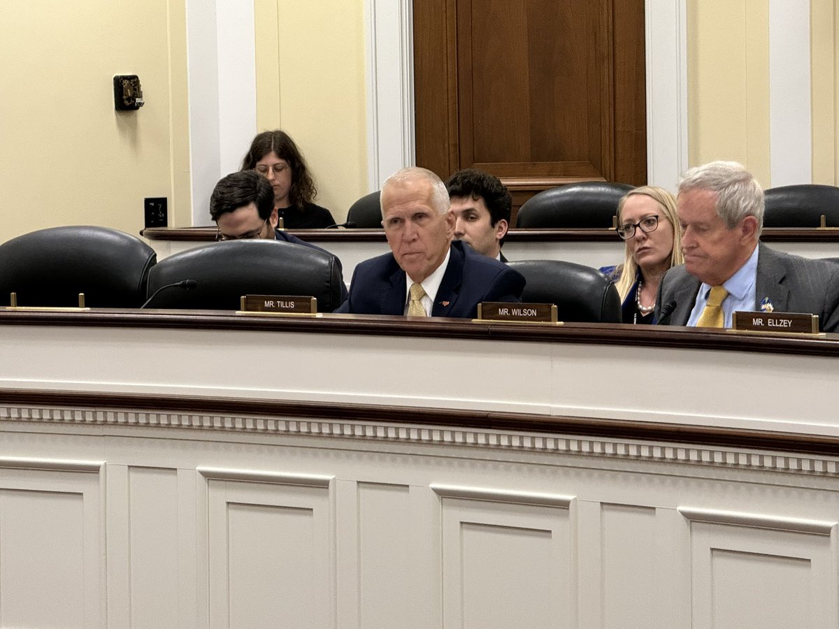 b_nishanov's tweet photo. At our @HelsinkiComm hearing, @SenThomTillis says we should educate the administration and some members of Congress that Russia and Putin should not be trusted.  “I’ve been to Bucha; they are murderers.” https://t.co/b6rWzgu1gn