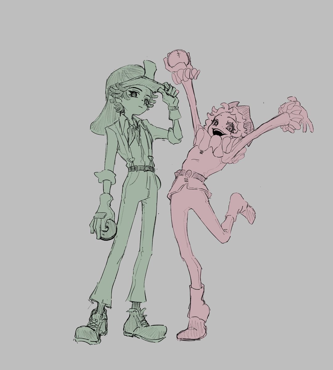 トントン落書き