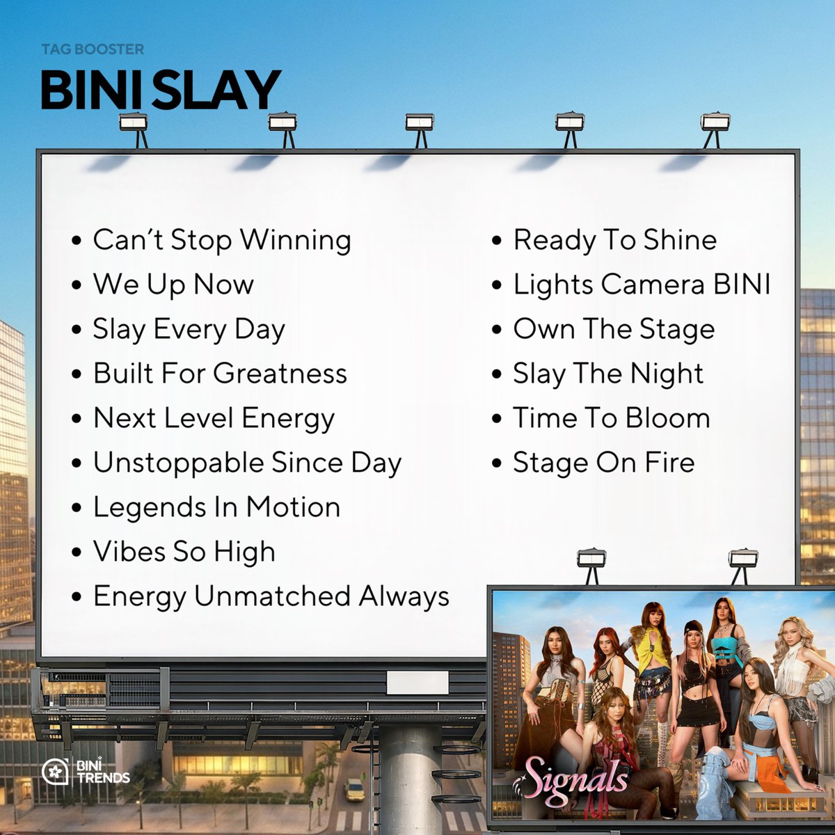 BINI TRENDSETTER 📌 tweet media