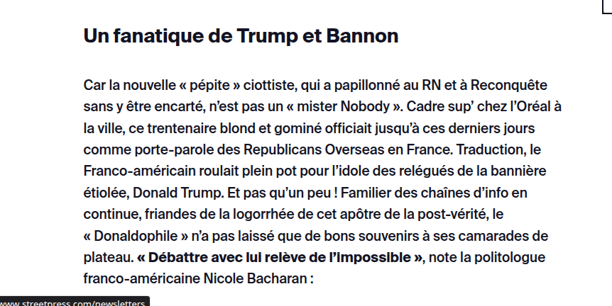 MadGui1902's tweet image. Mais tais toi espèce de lèche-babouches poutino-trumpiste et Cie comme tous tes amis du #RN et leurs larbins de la team du ripoublicain Benito #Ciotti !
Les gens comme toi devrait être déchu de la nationalité francaise et expulsé