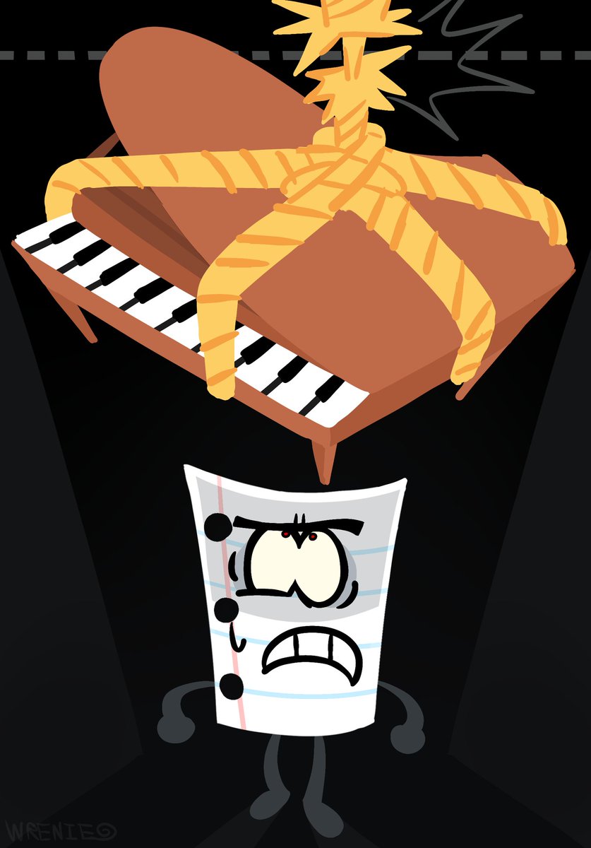 Wrenieeeee's tweet image. Bro MOVEEEE #inanimateinsanity