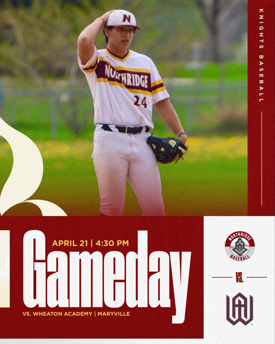 NRP_Baseball's tweet photo. We get right back at it at home against the Warriors!

🆚 Wheaton Academy
⏰ 4:30 PM
📍 Maryville Academy

@nrp_athletics #LGK ⚔️ https://t.co/Kzdu0LtoUd