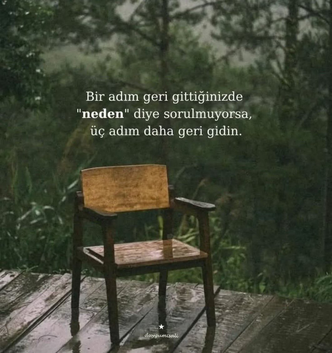 xmentalactivity's tweet photo. “Bir adım geri gittiğinizde ‘neden?’ diye sorulmuyorsa, üç adım daha geri gidin.”

— bir nasihat https://t.co/zQMpAQRLhU