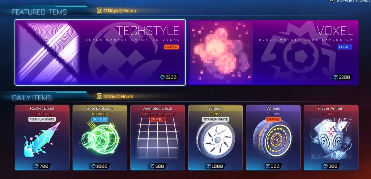 RLGameNews's tweet image. Rocket League Item Shop, April 21st. 

Use code "RLGN" in the item shop to support me, much appreciated!   #EpicPartner #RocketLeague