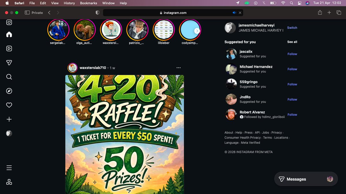 RealJamesHarvey's tweet photo. so, INSTAGRAM y'all 
I guess I'm not welcomed 😂
Not only one, but four different devices being superficially, jealousy PETTY '💩🧚‍♂️🤡'

Help me let @Meta know wassup &amp; that you can't get any more real than @RealJamesHarvey 
(look at the time stamps in the screenshots) https://t.co/uqc9OULSP6