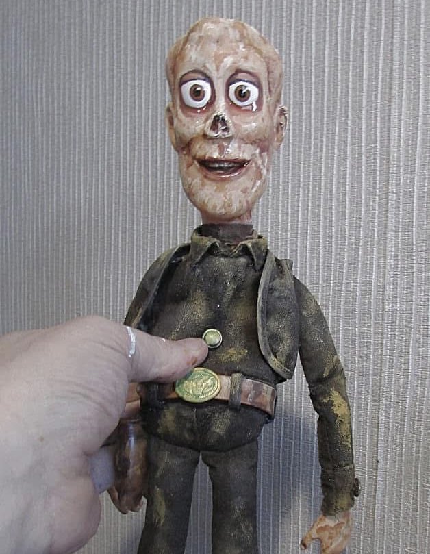 Update on the custom Woody to Ghoul figure a fan is making. Gotta say it’s turning out cool!

By Chris H