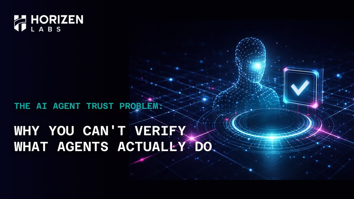 An agent says it ran 16 security checks on your smart contract. Did it actually run all 16? Did it run any?

Right now, there's no way to know.

We wrote about why that's a problem, and what has to change.