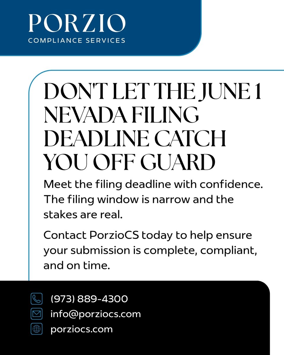 Porzio Compliance Services tweet media
