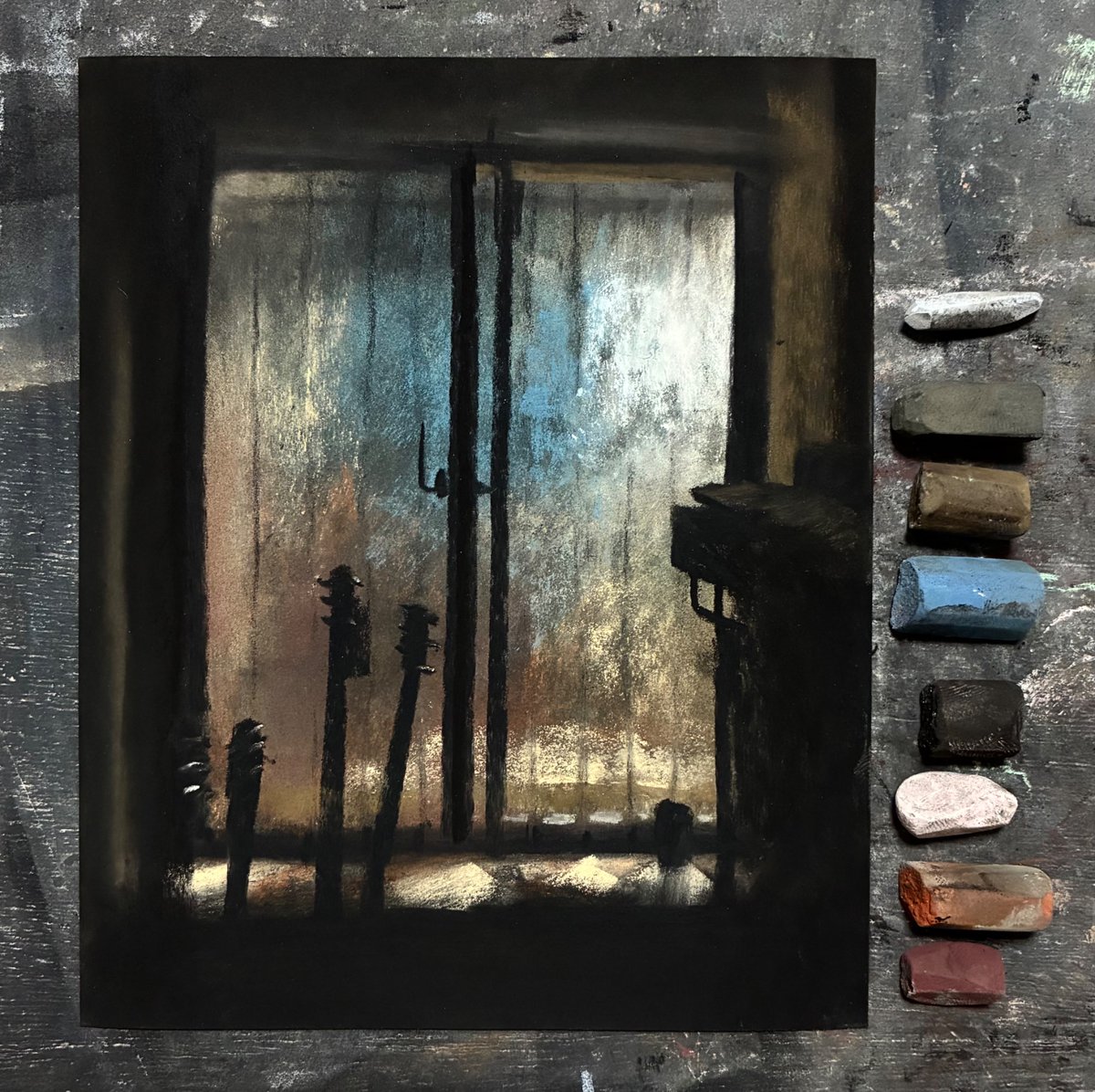 ギターのあった部屋