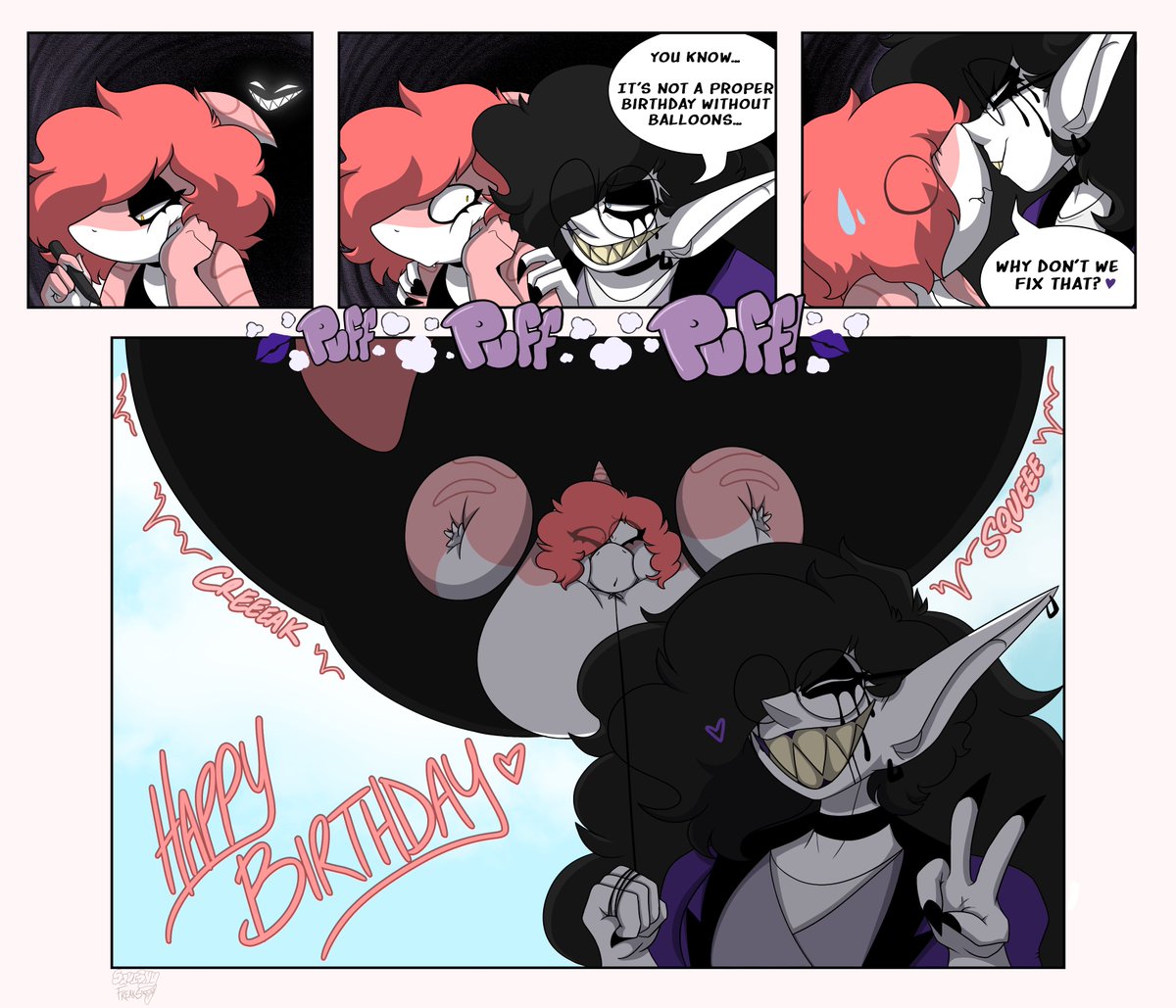 It's <a href="/SharkBubble2/">SharkBubble</a>'s birthday so i freaking blew him up