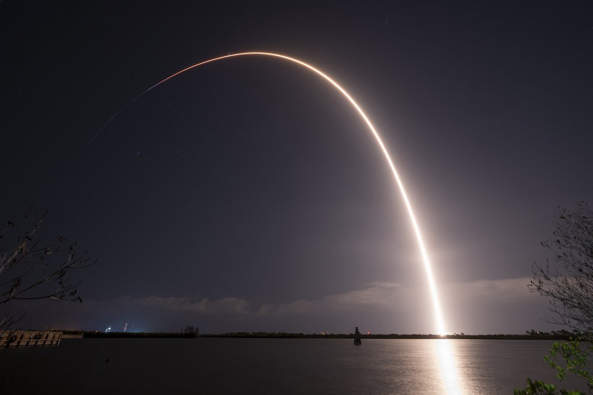 mspacexusa's tweet image. Falcon 9 launches GPS III-8 to orbit, completing SpaceX’s fourth accelerated mission and ninth GPS III mission
#launch #elonmusk